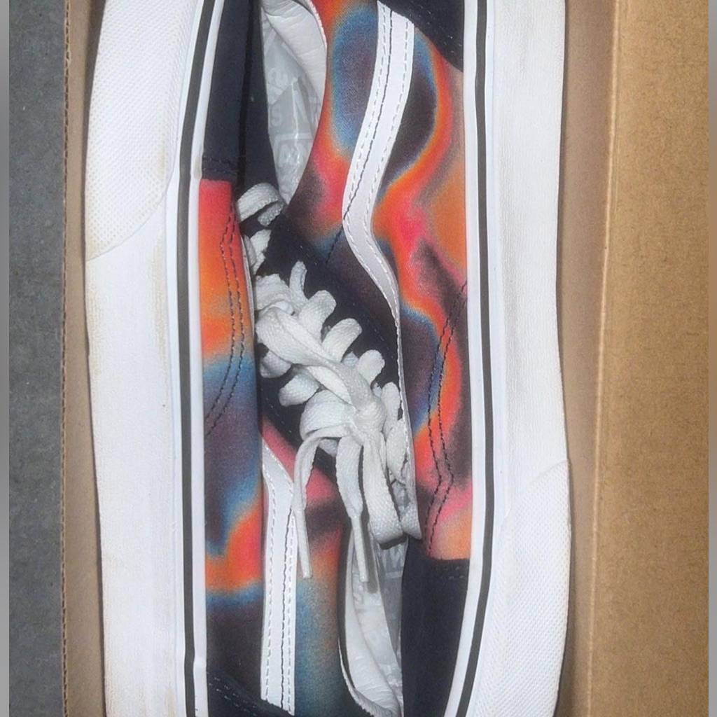 Multicolored Vans
